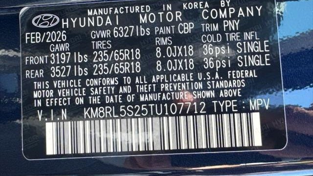 2026 Hyundai PALISADE SEL