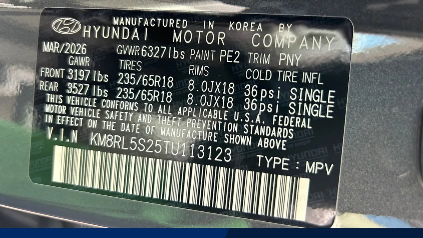 2026 Hyundai PALISADE SEL