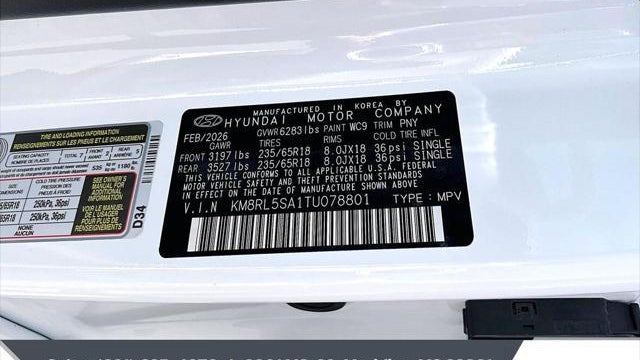 2026 Hyundai PALISADE Hybrid Blue SEL