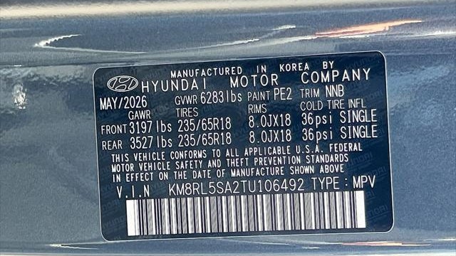 2026 Hyundai PALISADE Hybrid SEL