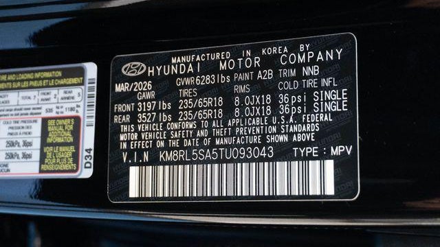 2026 Hyundai PALISADE Hybrid SEL