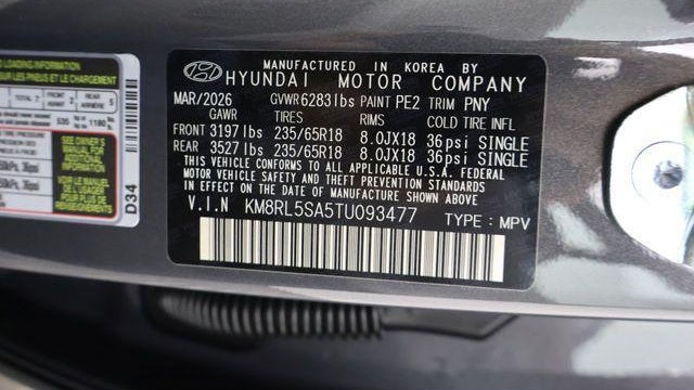 2026 Hyundai PALISADE Hybrid SEL