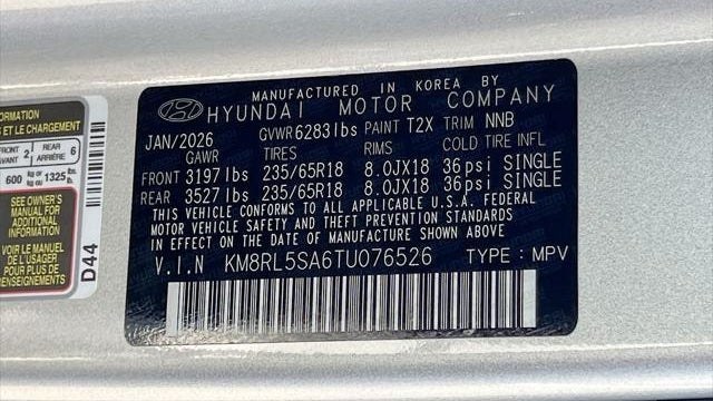 2026 Hyundai PALISADE Hybrid SEL