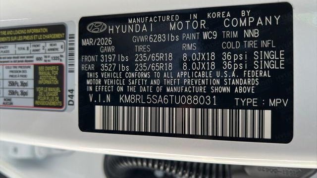 2026 Hyundai PALISADE Hybrid SEL