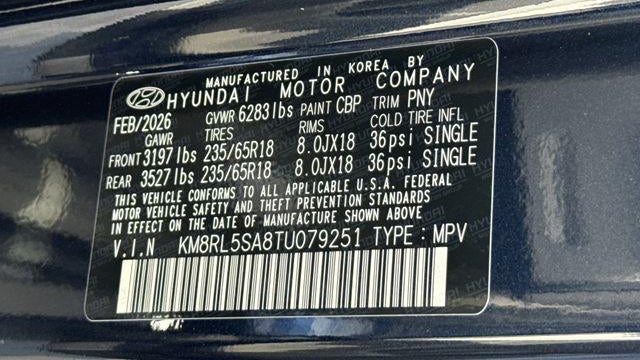 2026 Hyundai PALISADE Hybrid SEL