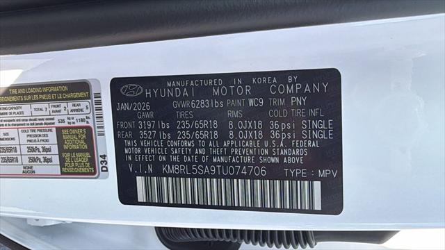2026 Hyundai PALISADE Hybrid SEL