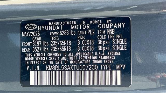 2026 Hyundai PALISADE Hybrid SEL