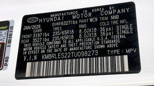 2026 Hyundai PALISADE SEL