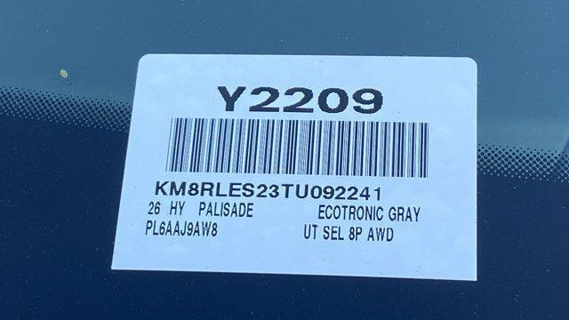 2026 Hyundai PALISADE SEL