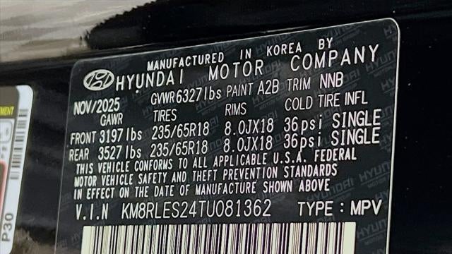 2026 Hyundai PALISADE SEL