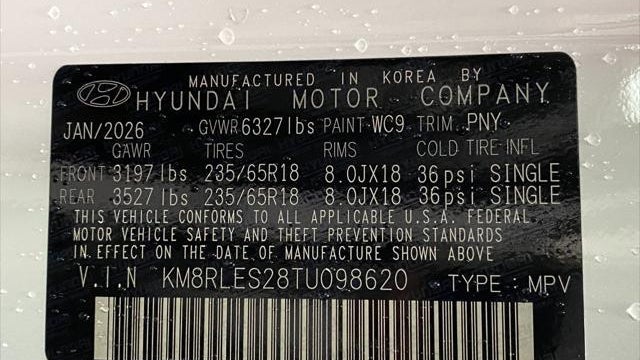 2026 Hyundai PALISADE SEL