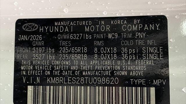 2026 Hyundai PALISADE SEL