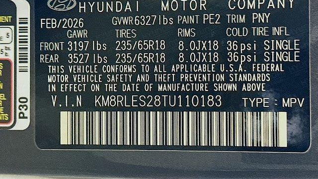 2026 Hyundai PALISADE SEL