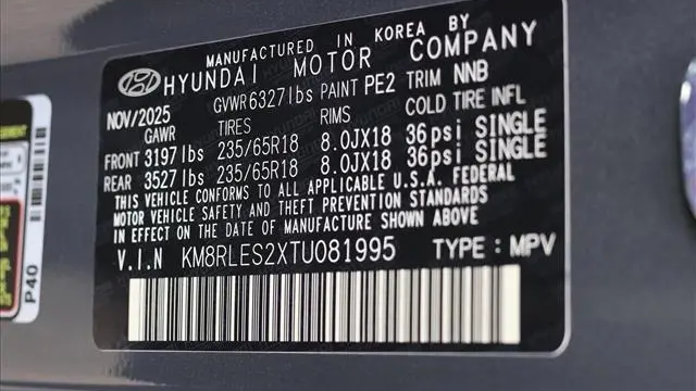 2026 Hyundai PALISADE SEL