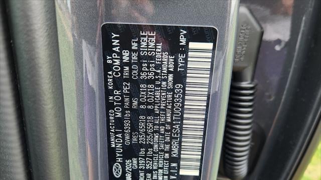 2026 Hyundai PALISADE Hybrid SEL