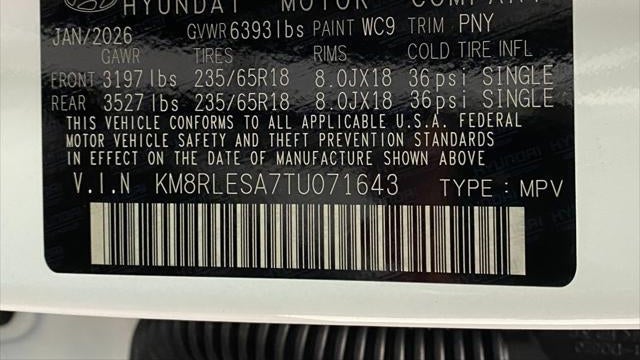 2026 Hyundai PALISADE Hybrid SEL