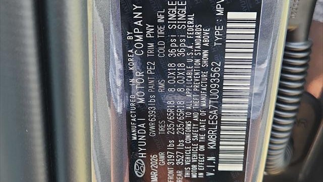 2026 Hyundai PALISADE Hybrid SEL
