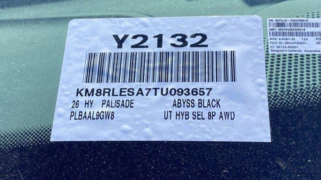 2026 Hyundai PALISADE Hybrid SEL