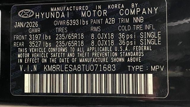 2026 Hyundai PALISADE Hybrid SEL