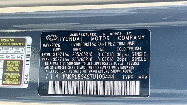 2026 Hyundai PALISADE Hybrid SEL