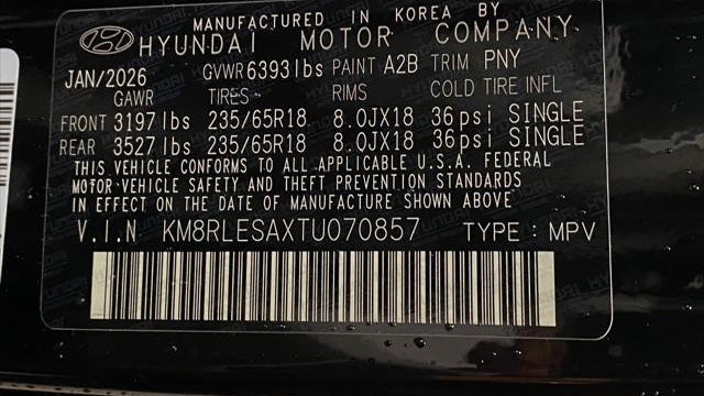 2026 Hyundai PALISADE Hybrid SEL