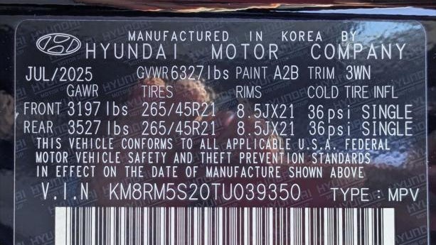 2026 Hyundai PALISADE Calligraphy