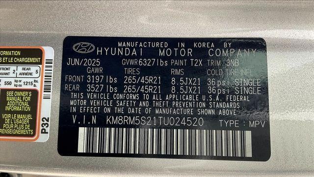 2026 Hyundai PALISADE Calligraphy