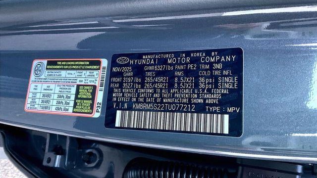2026 Hyundai PALISADE Calligraphy