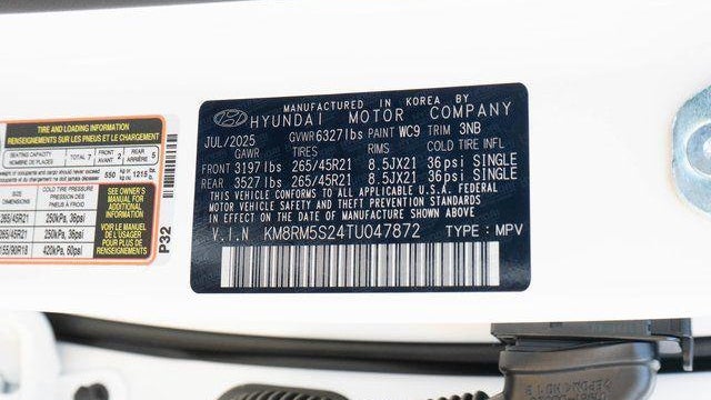 2026 Hyundai PALISADE Calligraphy