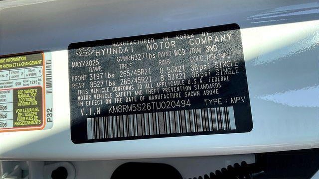 2026 Hyundai PALISADE Calligraphy