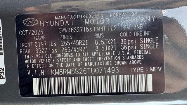 2026 Hyundai PALISADE Calligraphy