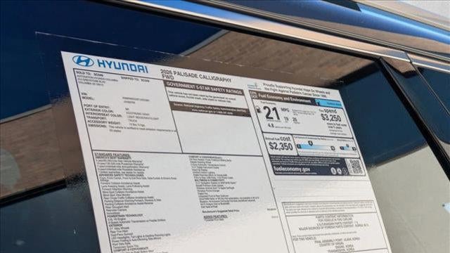 2026 Hyundai PALISADE Calligraphy