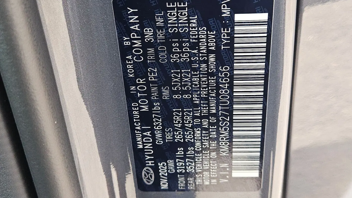 2026 Hyundai PALISADE Calligraphy