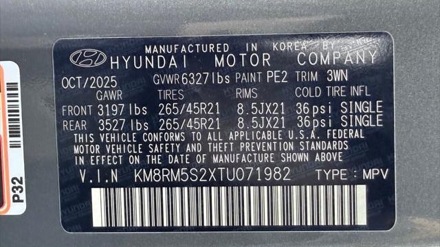 2026 Hyundai PALISADE Calligraphy