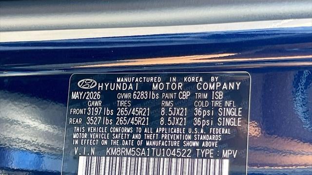 2026 Hyundai PALISADE Hybrid Calligraphy