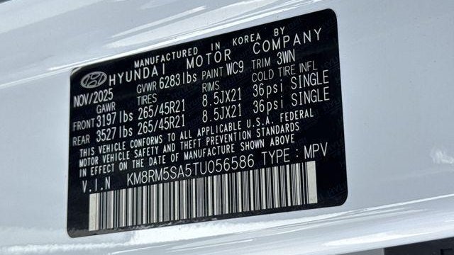 2026 Hyundai PALISADE Hybrid Calligraphy