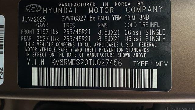 2026 Hyundai PALISADE Calligraphy