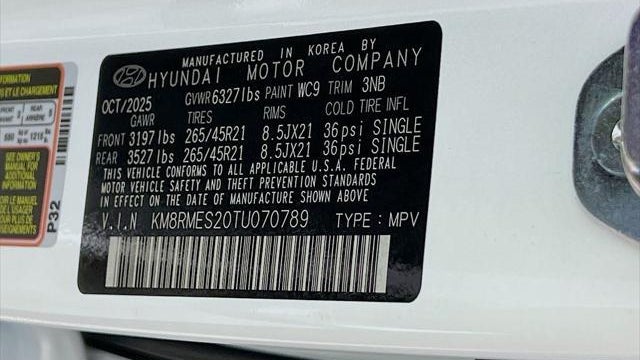 2026 Hyundai PALISADE Calligraphy