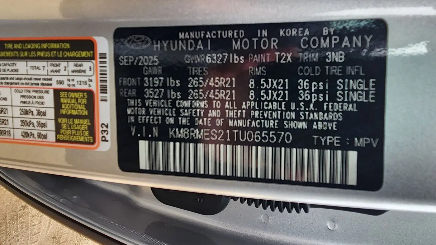 2026 Hyundai PALISADE Calligraphy