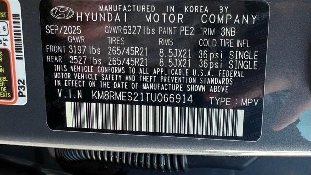 2026 Hyundai PALISADE Calligraphy