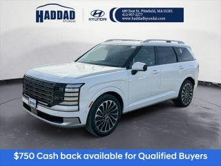 2026 Hyundai PALISADE with Creamy White Pearl Exterior