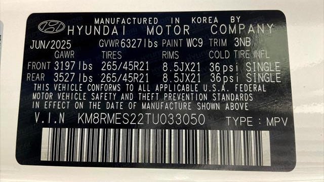 2026 Hyundai PALISADE Calligraphy
