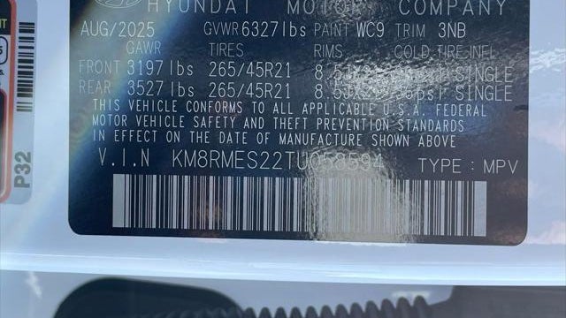 2026 Hyundai PALISADE Calligraphy