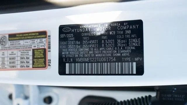 2026 Hyundai PALISADE Calligraphy
