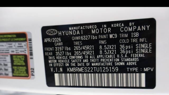 2026 Hyundai PALISADE Calligraphy