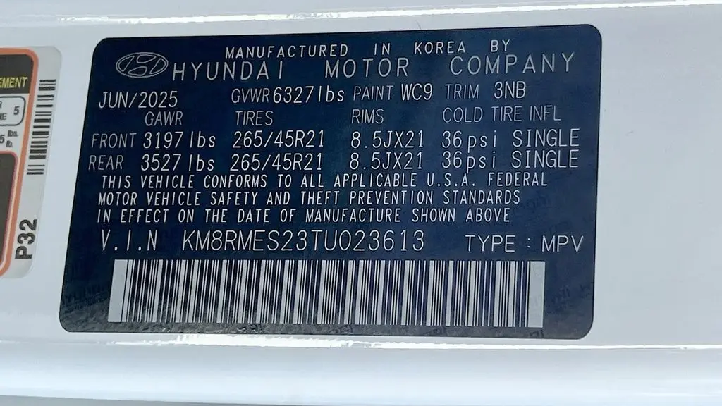 2026 Hyundai PALISADE Calligraphy