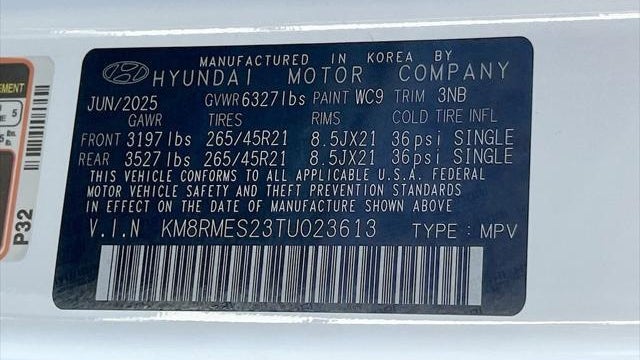 2026 Hyundai PALISADE Calligraphy
