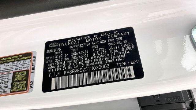 2026 Hyundai PALISADE Calligraphy