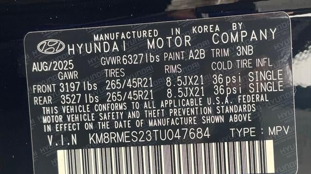 2026 Hyundai PALISADE Calligraphy