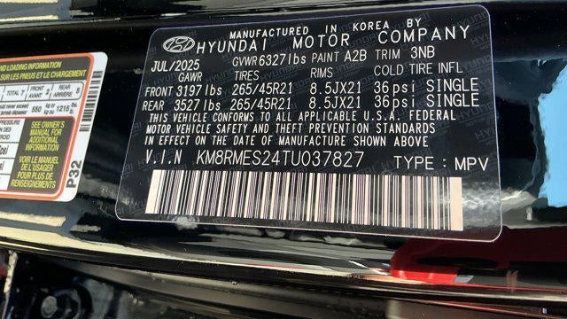 2026 Hyundai PALISADE Calligraphy